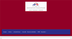 Desktop Screenshot of immigrationfrancophonene.ca